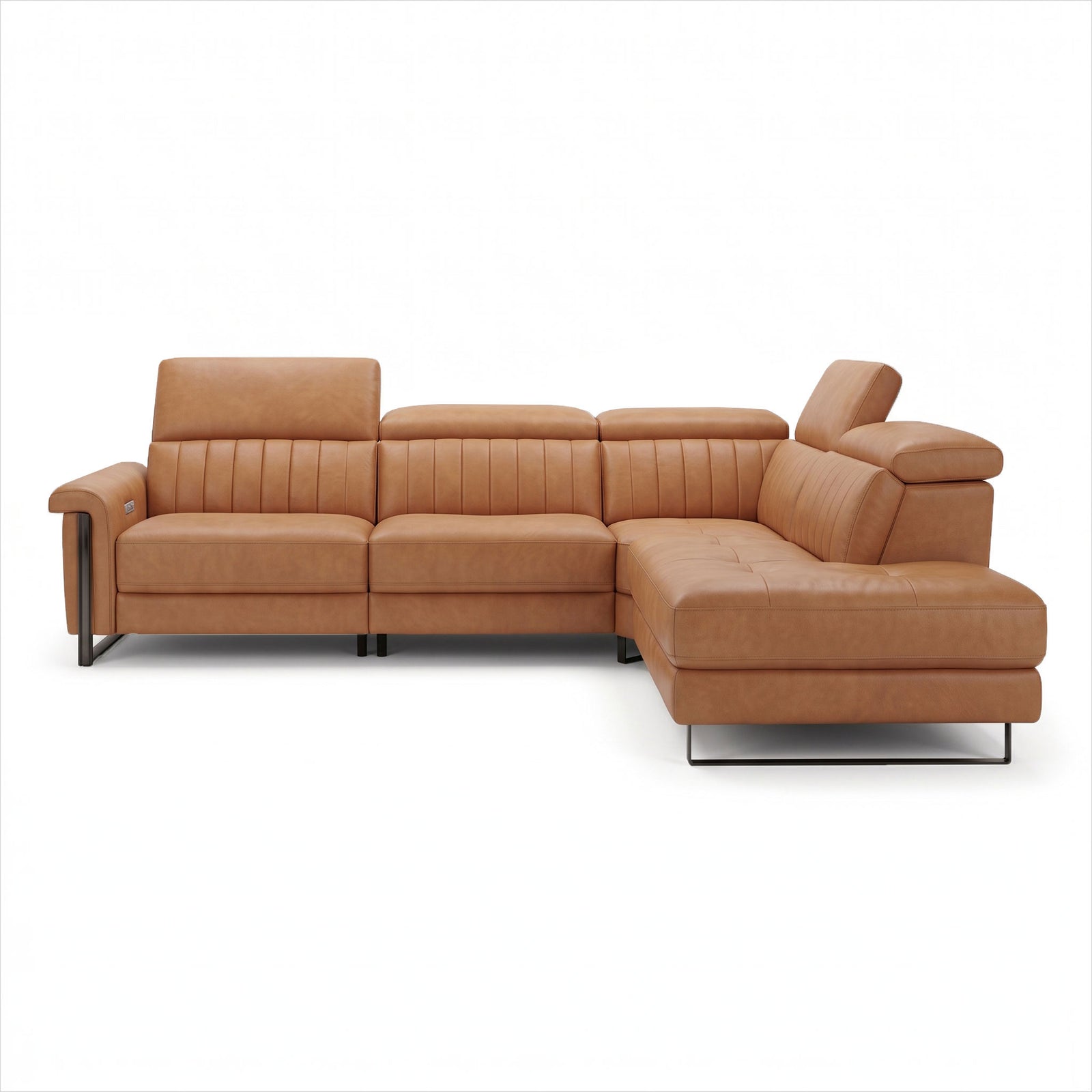 Continental Sectional - Cognac