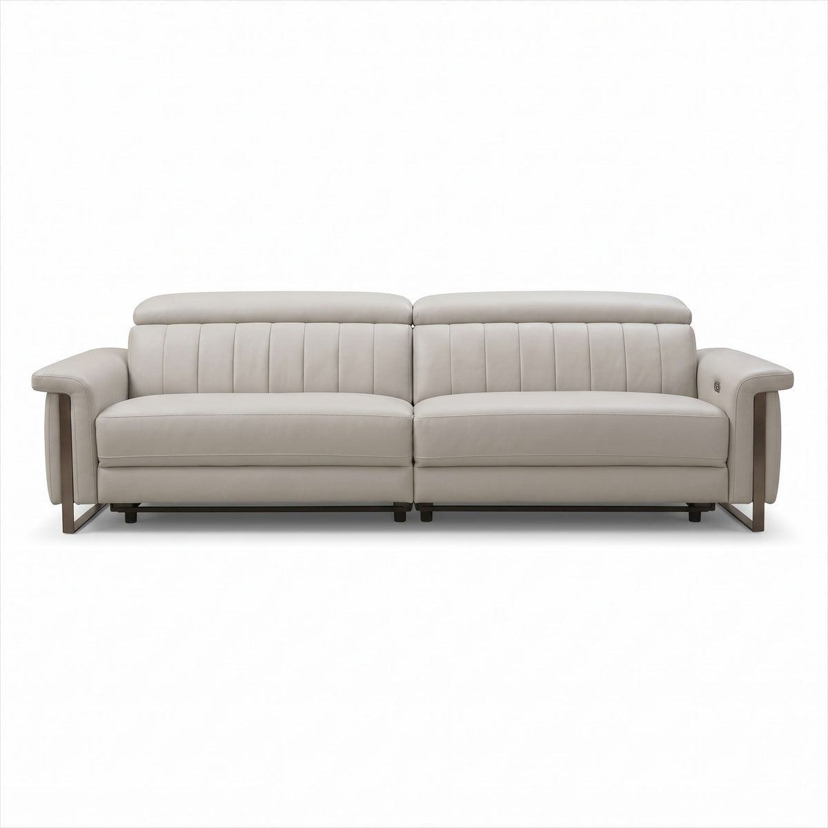 Continental Sofa - Light Grey