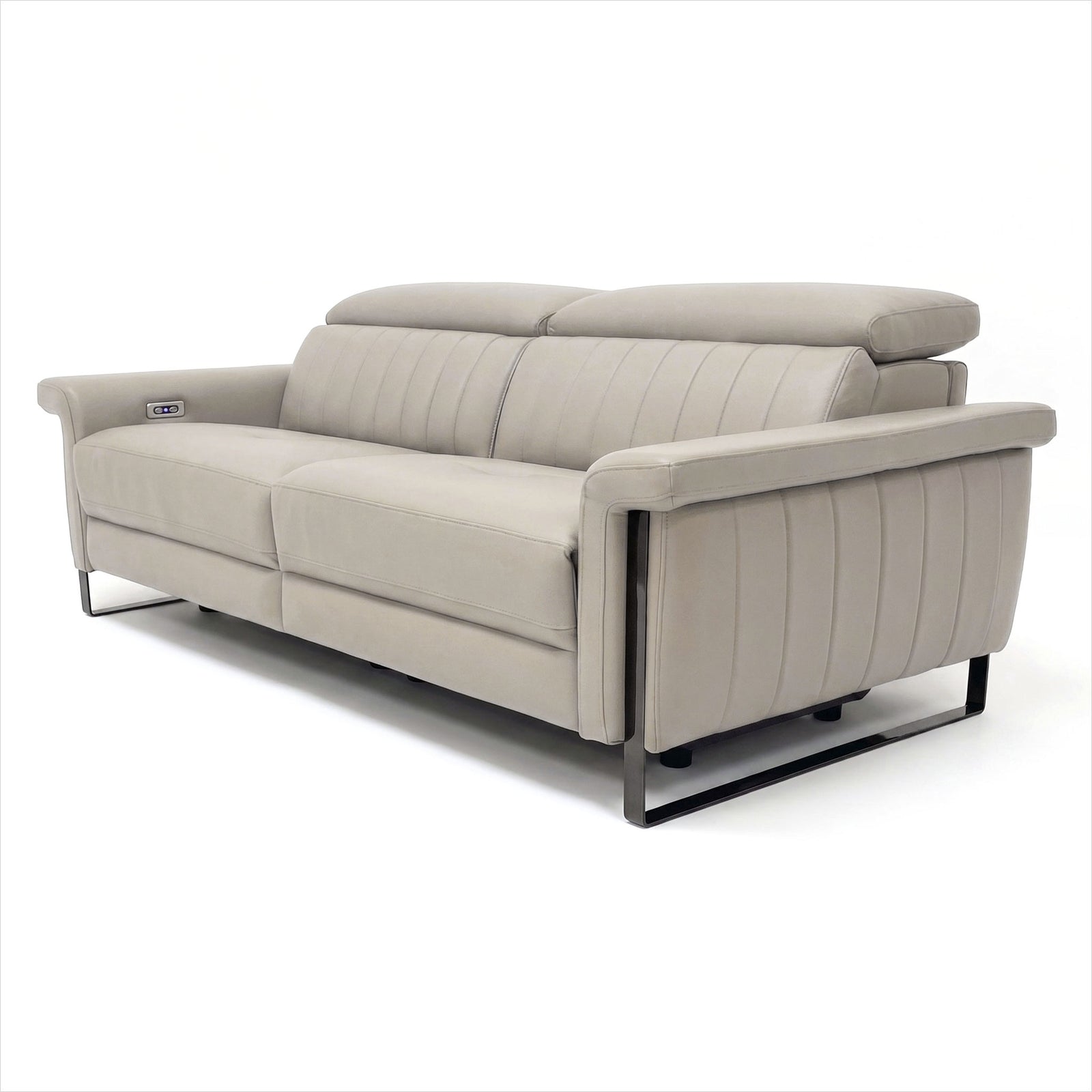 Continental Sofa - Light Grey