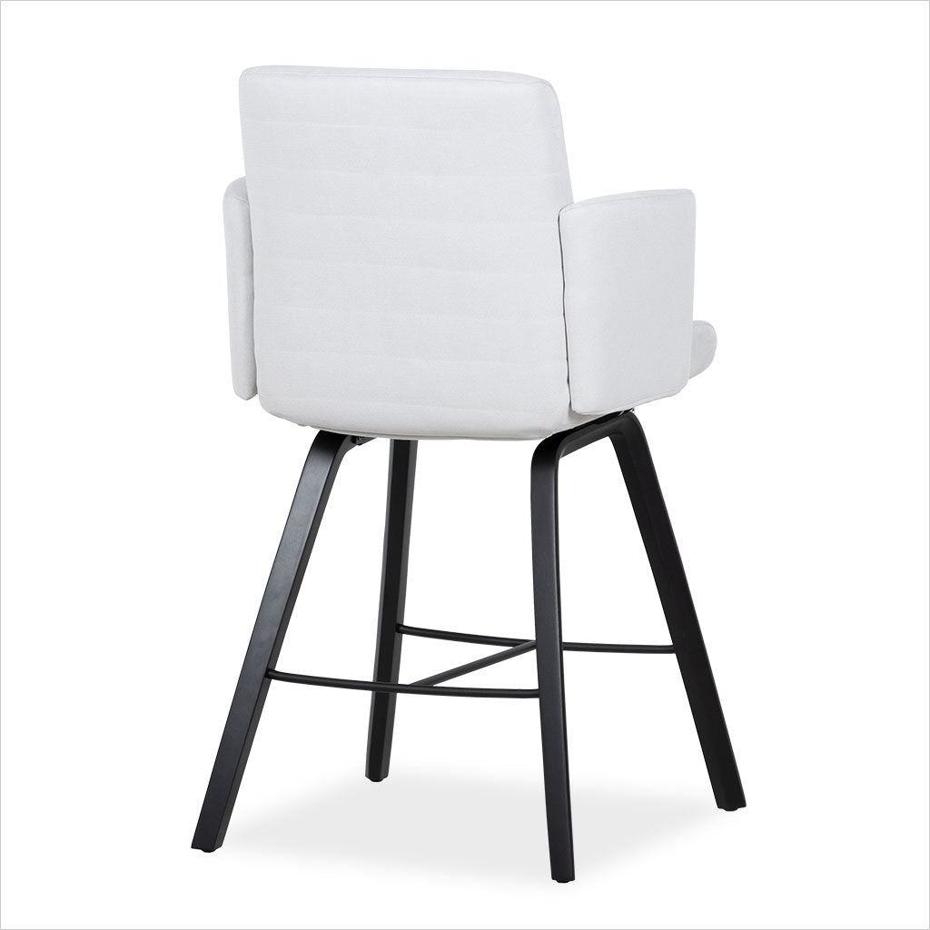 Asker Reclining Counter Stool - Arctic