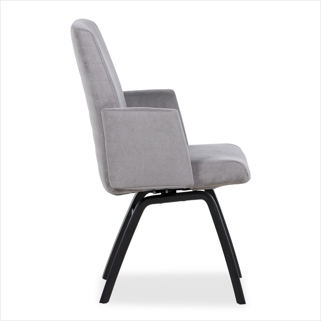Asker HB Reclining Armchair - Charcoal