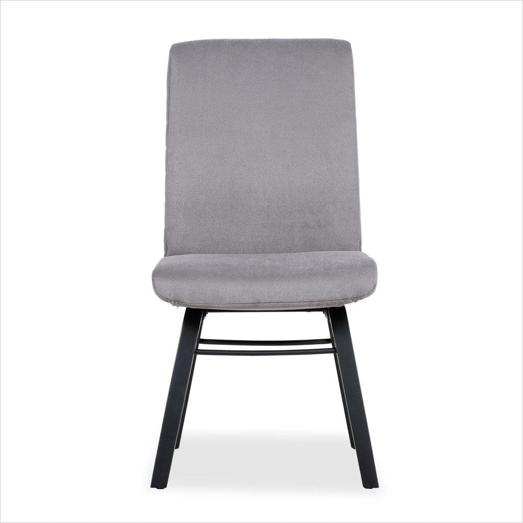 Asker HB Reclining Dining Chair - Charcoal