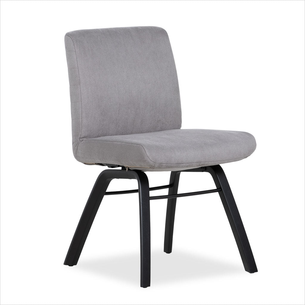 Asker LB Reclining Dining Chair - Charcoal