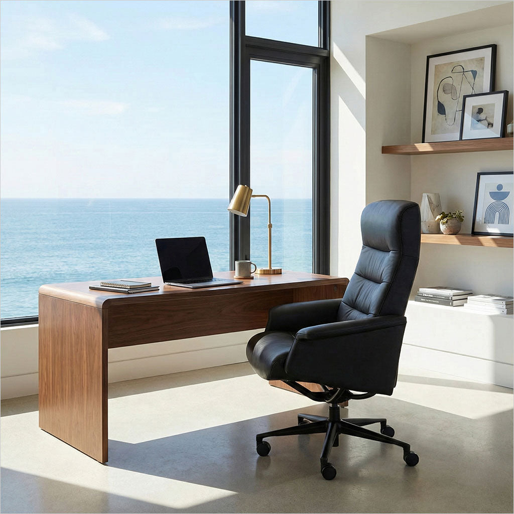 Calabria Office Chair - Nero Black
