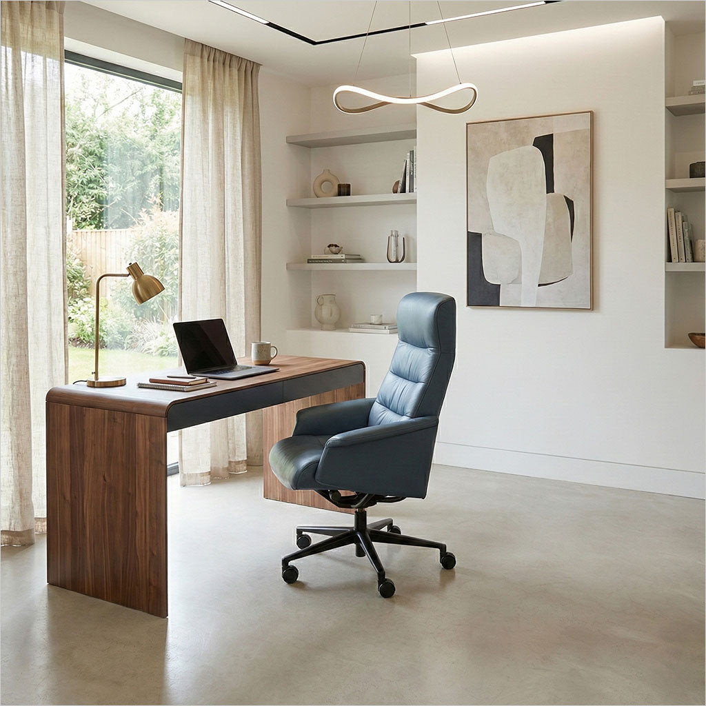 Calabria Office Chair - Sky Blue