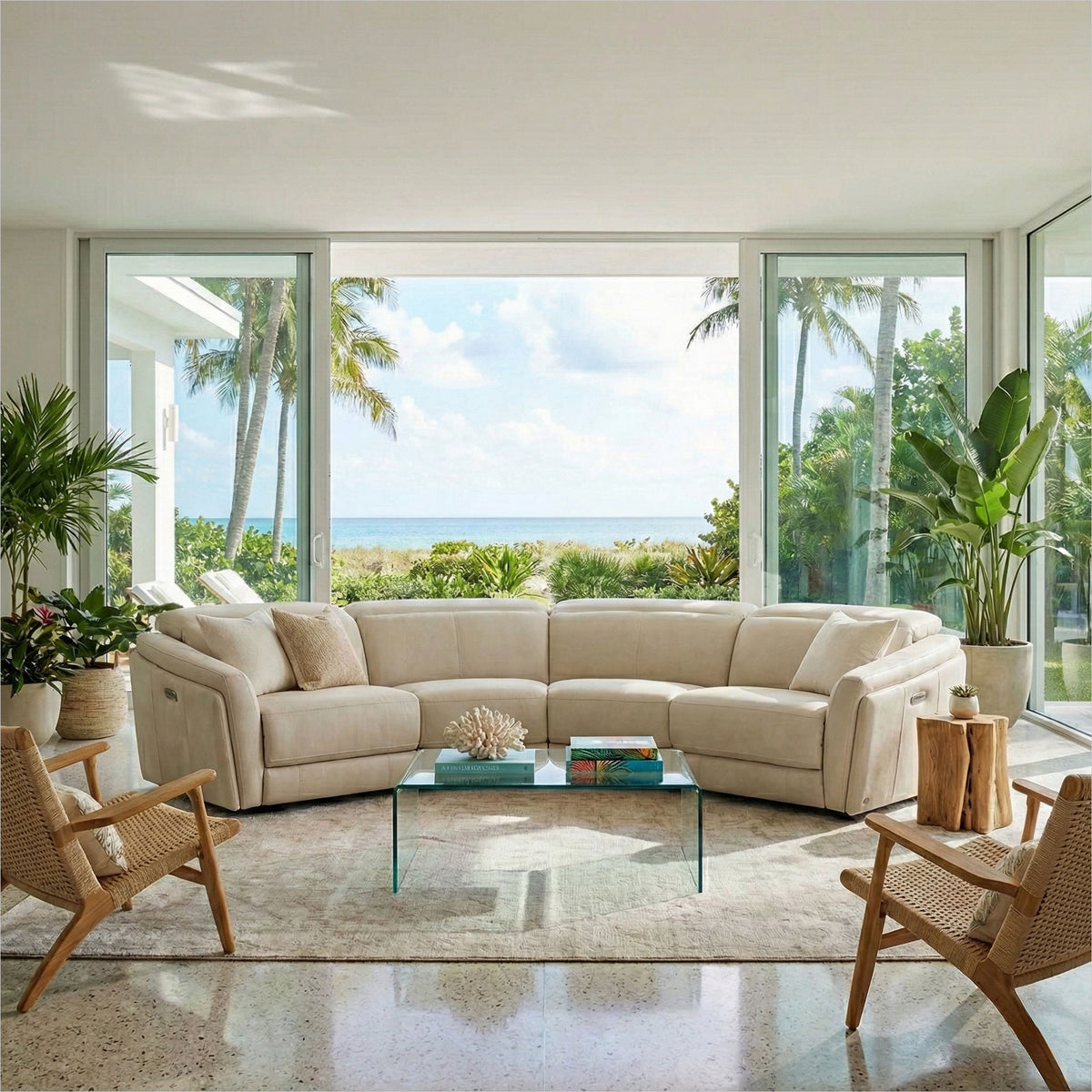 Madeline Sectional - Off White