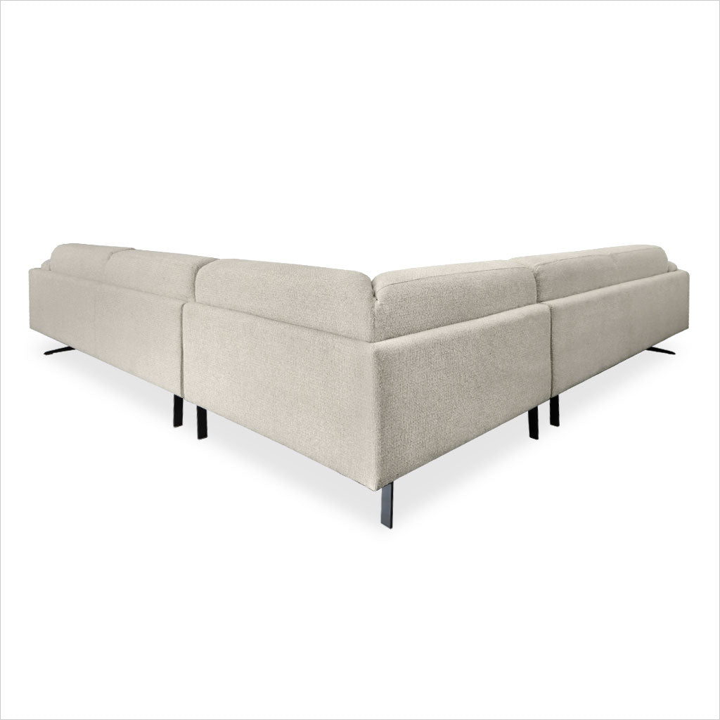 Nabu Sectional - Sand Fabric