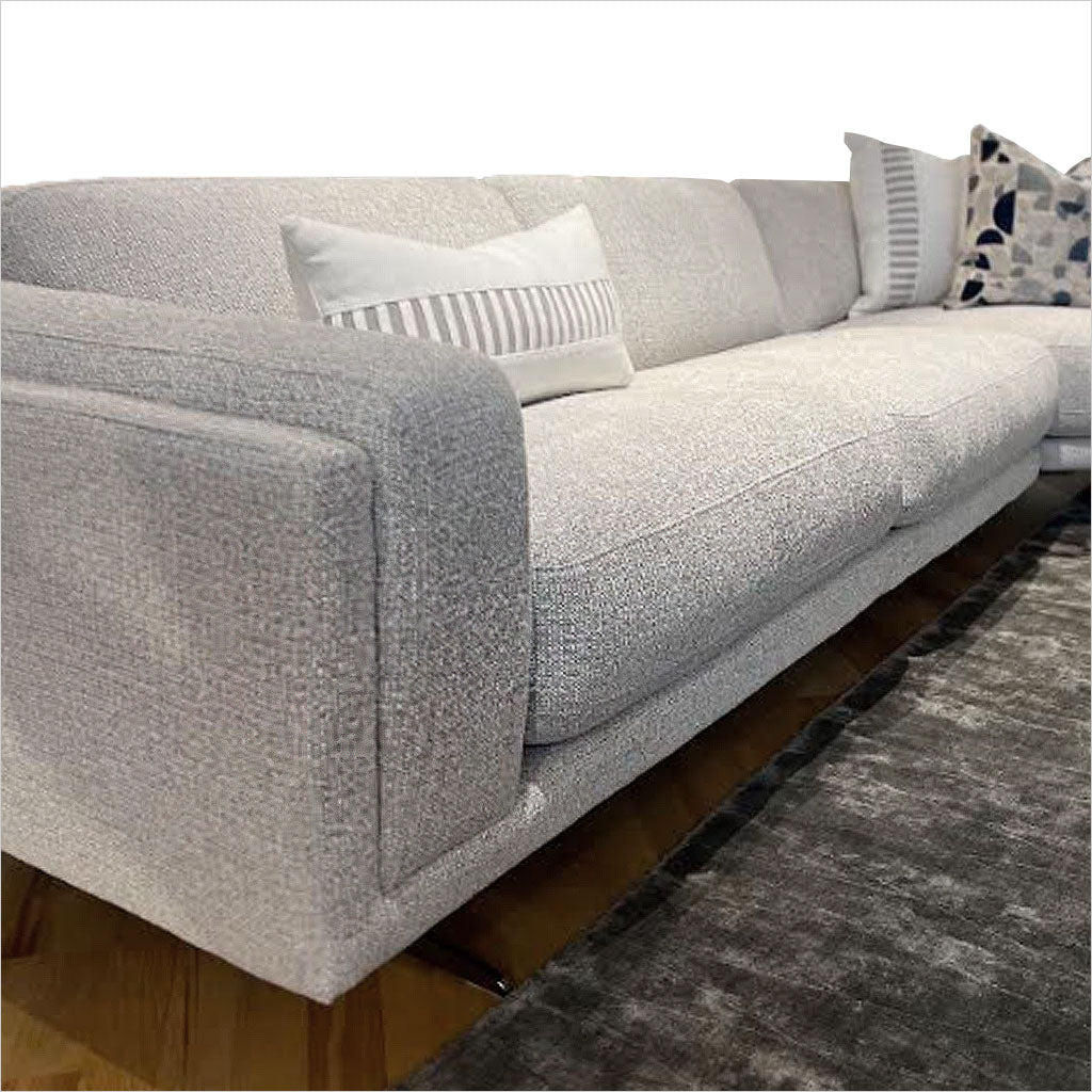 Nabu Sectional - Sand Fabric