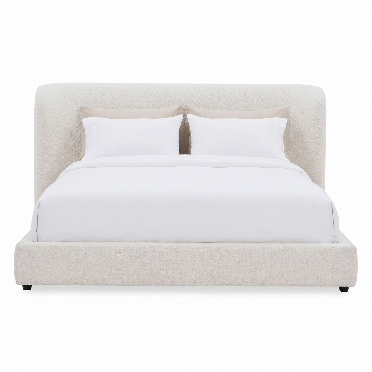 Anderson Bed - Nomad Snow Fabric