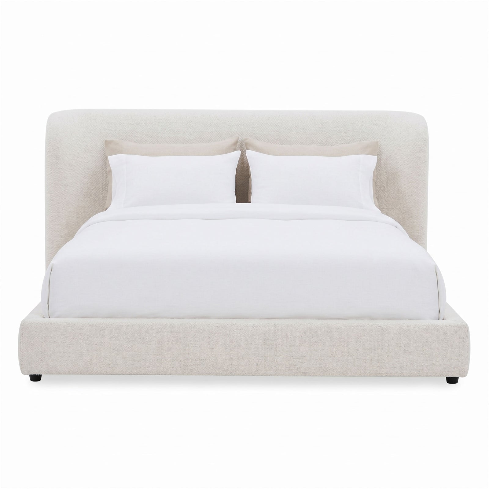 Anderson Bed - Nomad Snow Fabric