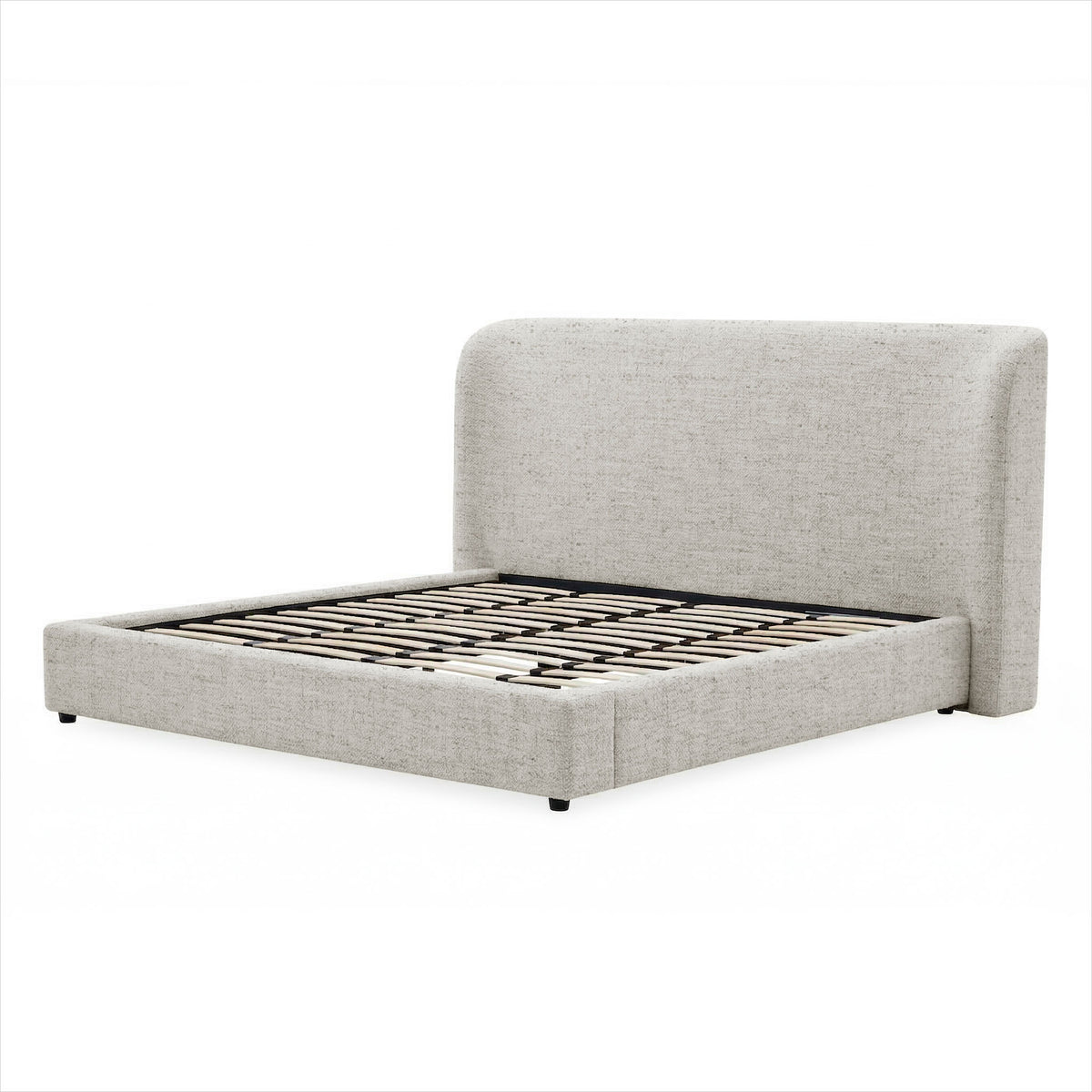 Anderson Bed - Nomad Snow Fabric