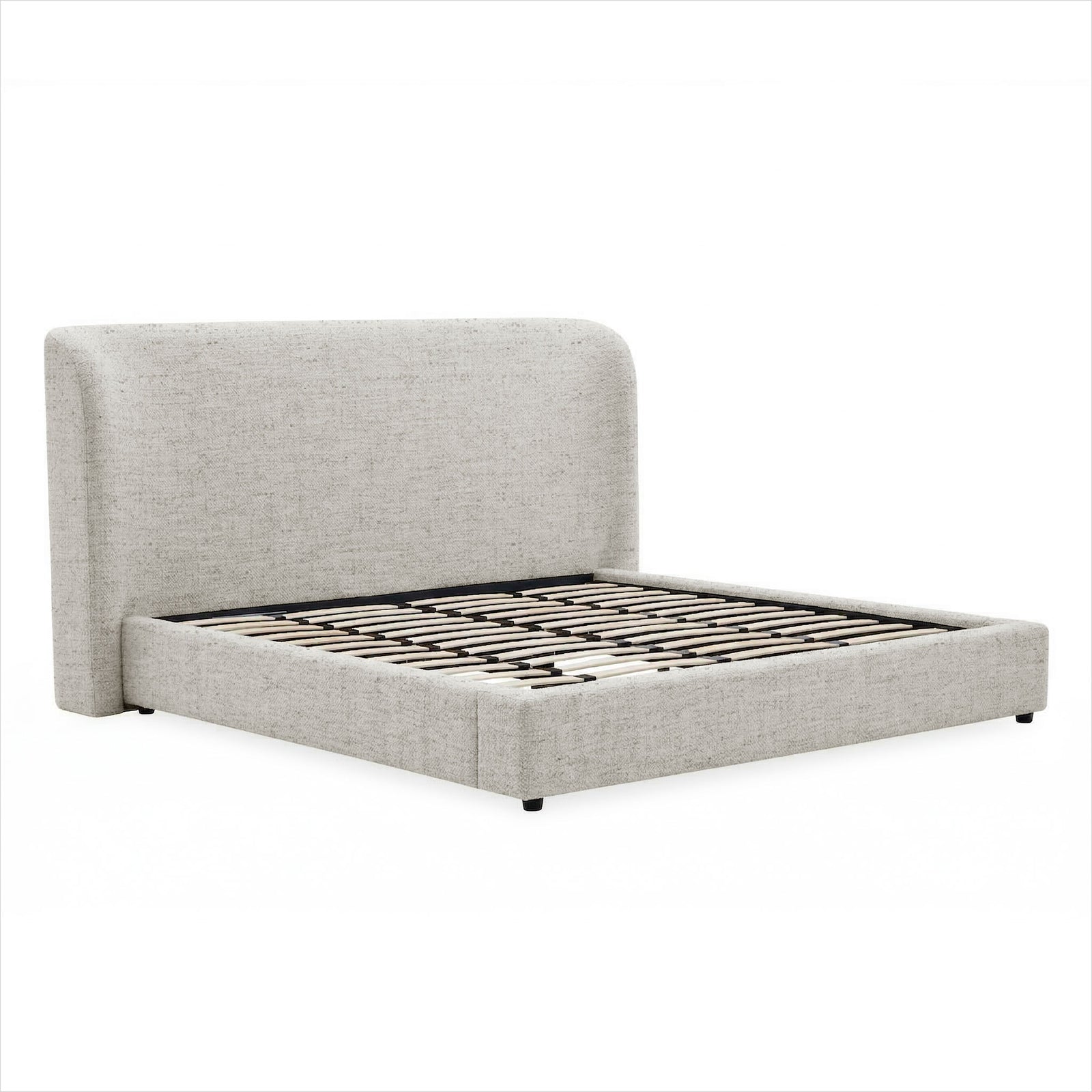 Anderson Bed - Nomad Snow Fabric