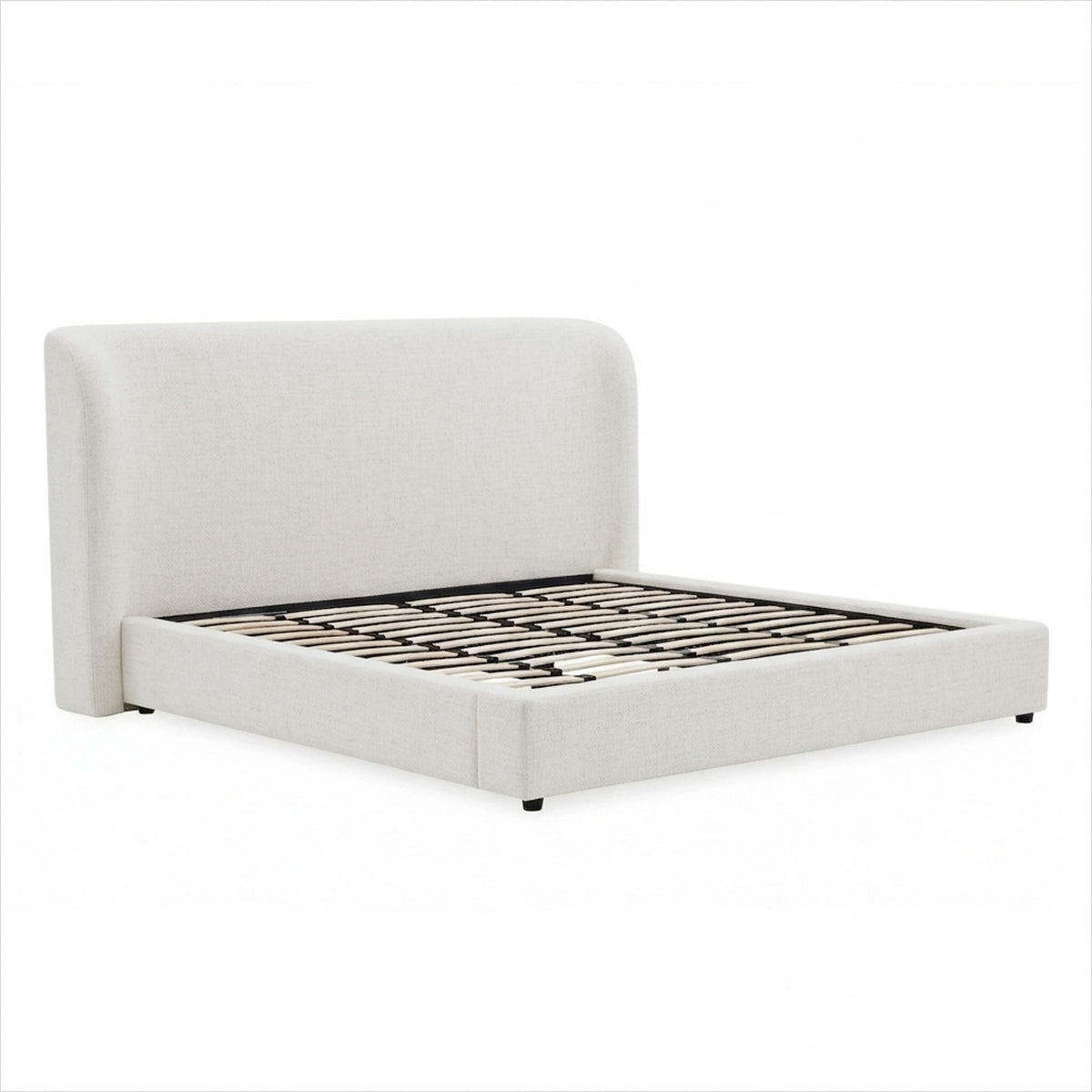 Anderson Bed - Nomad Snow Fabric