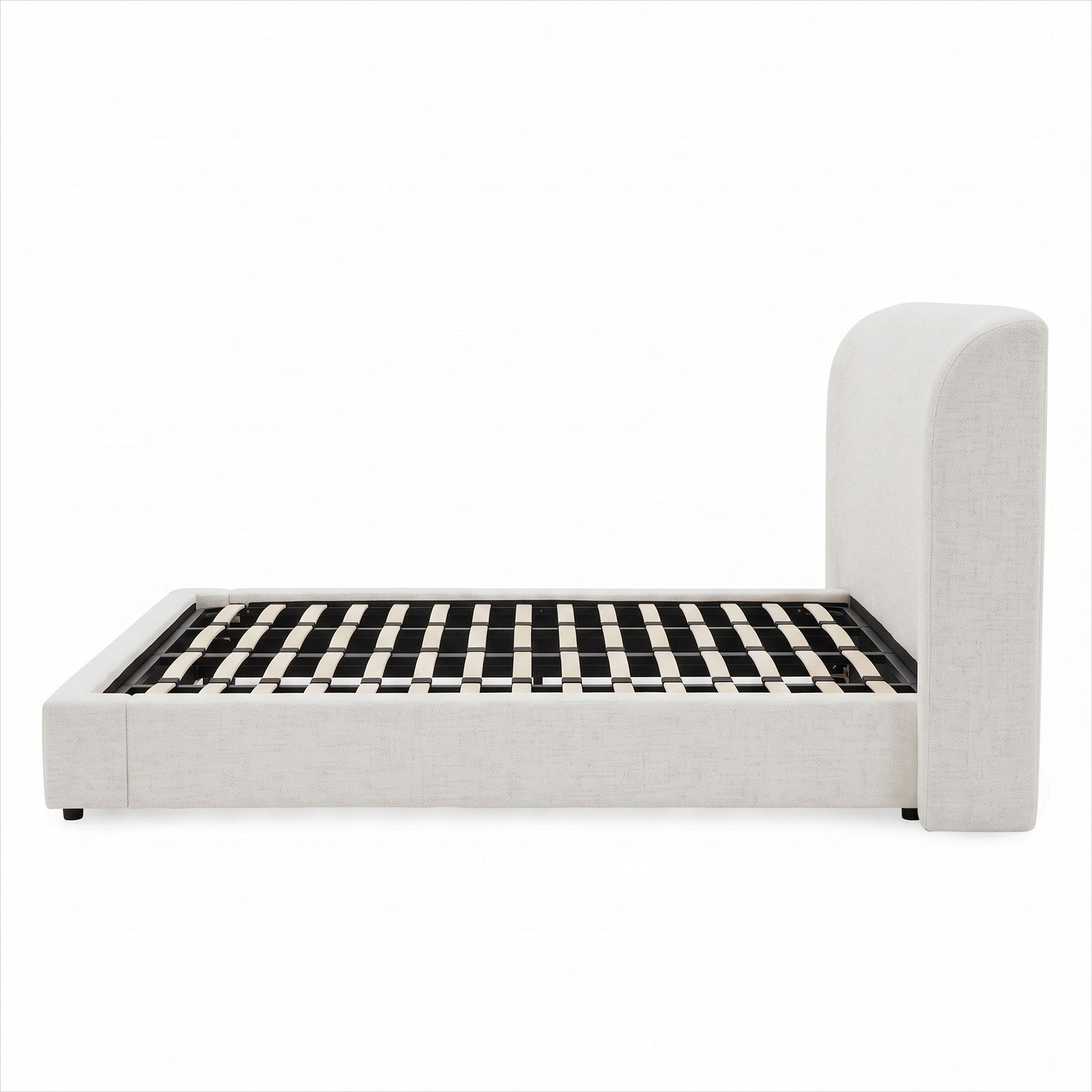 Anderson Bed - Nomad Snow Fabric