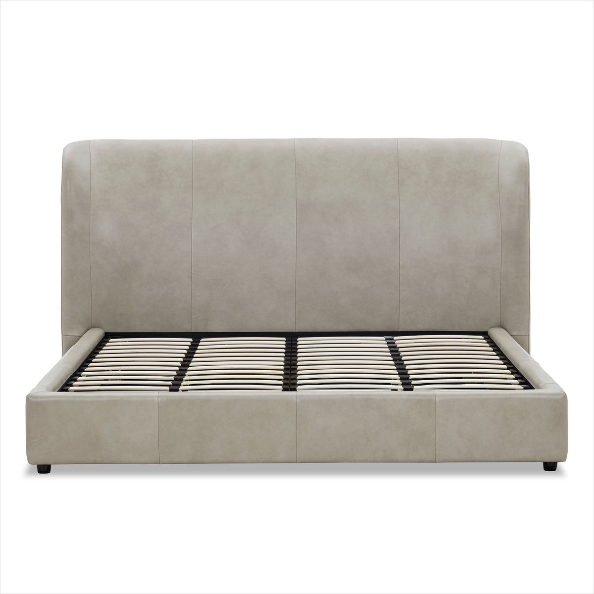 Anderson Bed - Finch Slate Leather