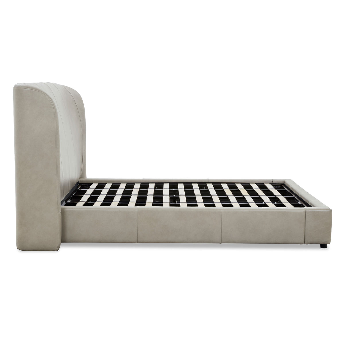 Anderson Bed - Finch Slate Leather