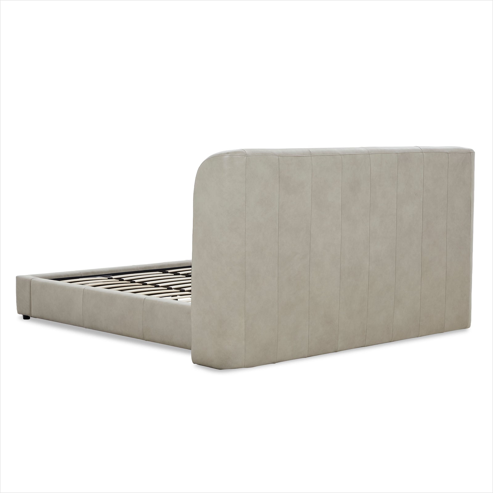 Anderson Bed - Finch Slate Leather