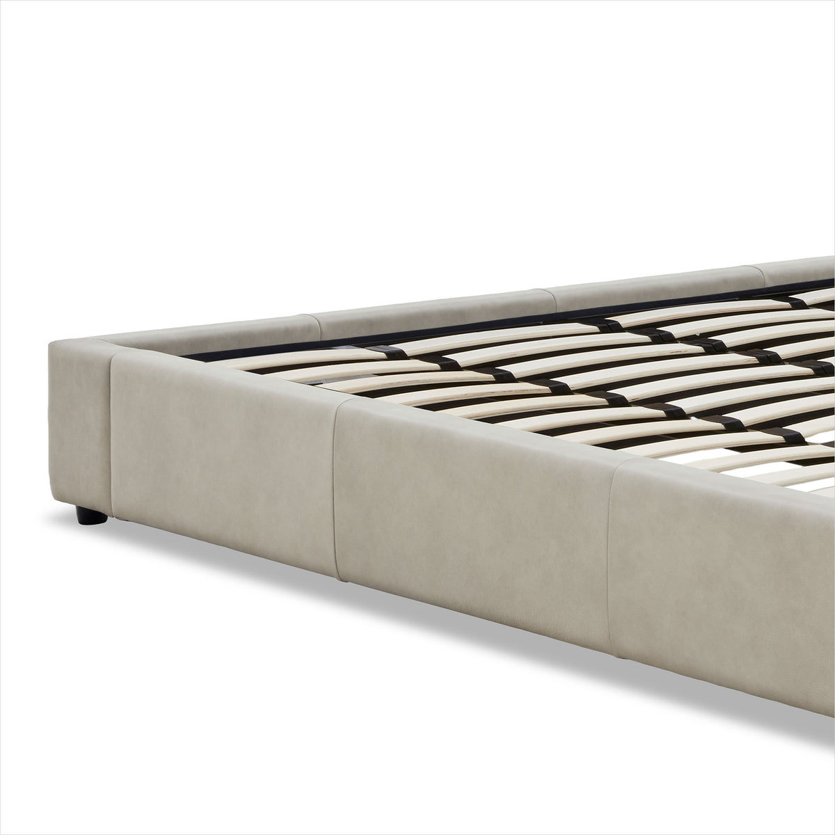Anderson Bed - Finch Slate Leather