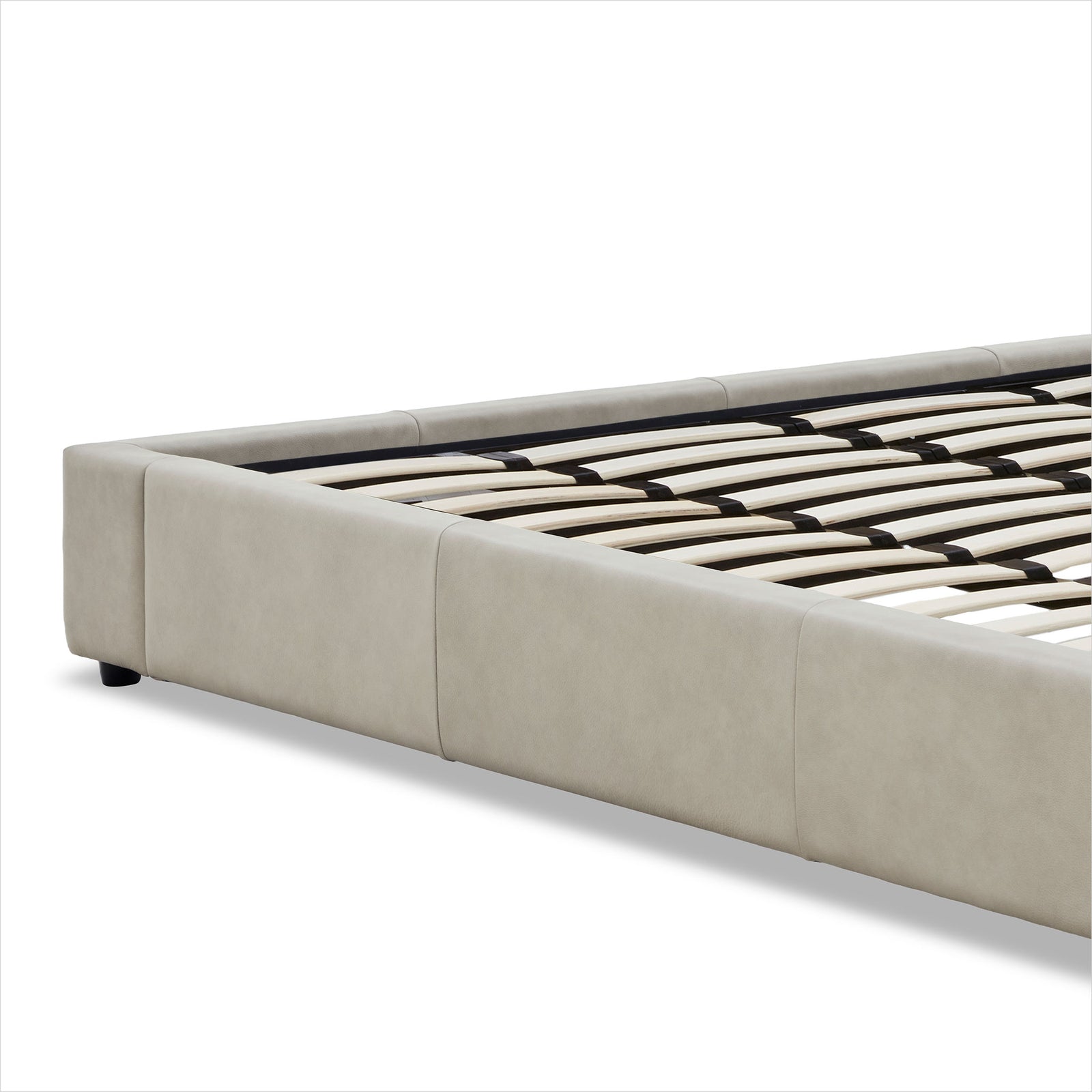 Anderson Bed - Finch Slate Leather