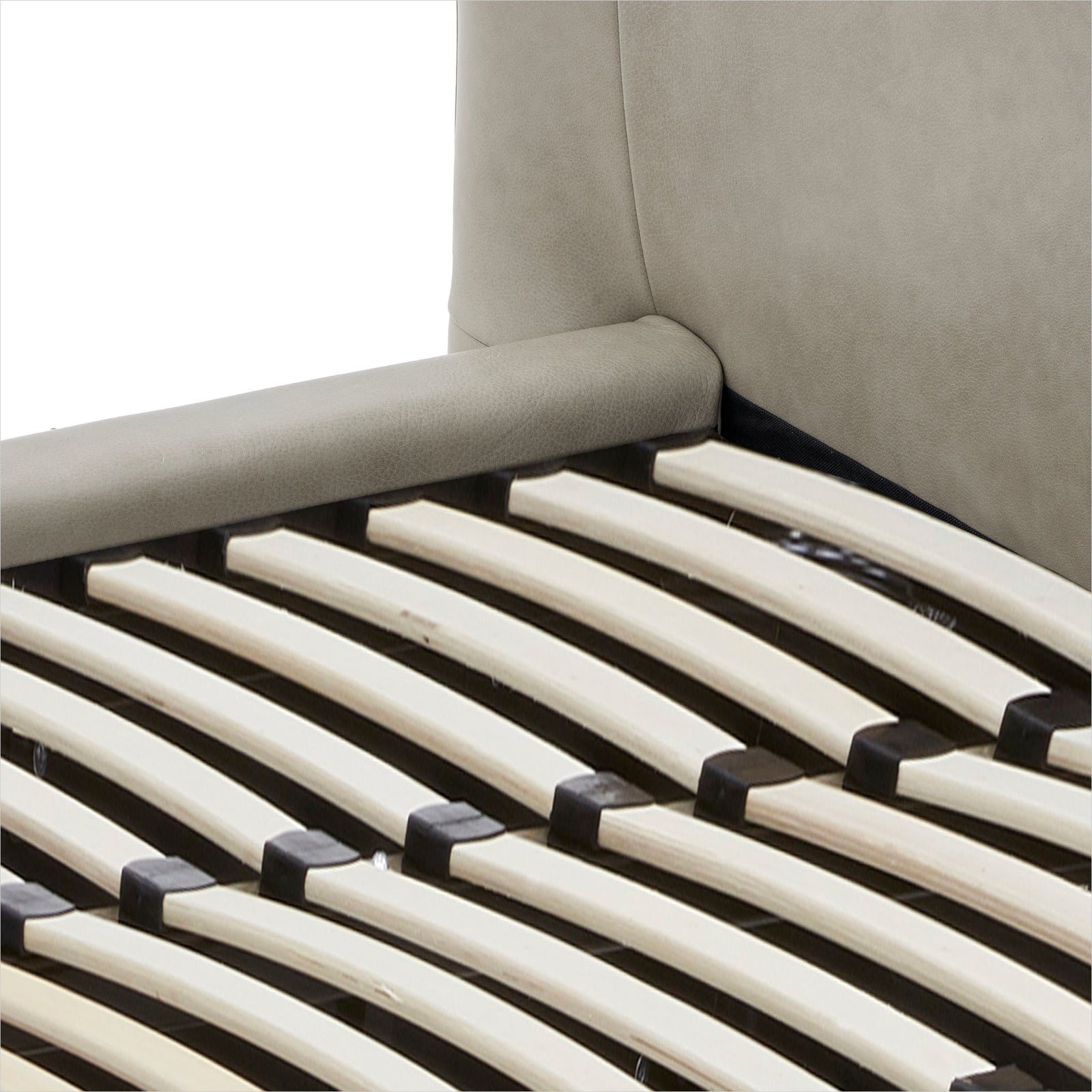 Anderson Bed - Finch Slate Leather