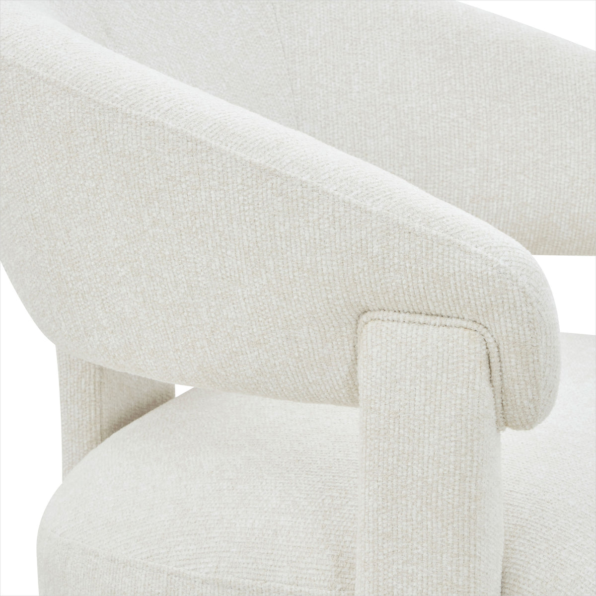Olivia Arm Chair - Ojai Lace Fabric
