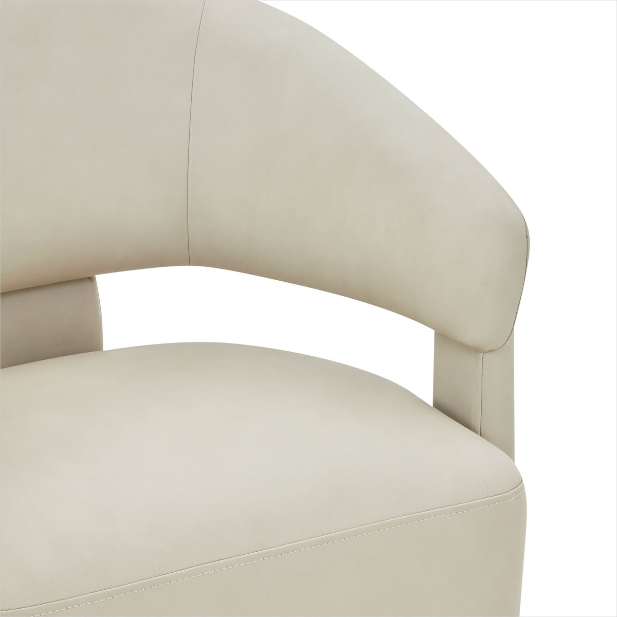 Olivia Arm Chair - Aline Pristine Leather