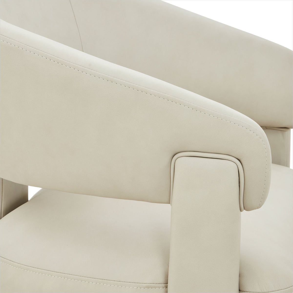 Olivia Arm Chair - Aline Pristine Leather