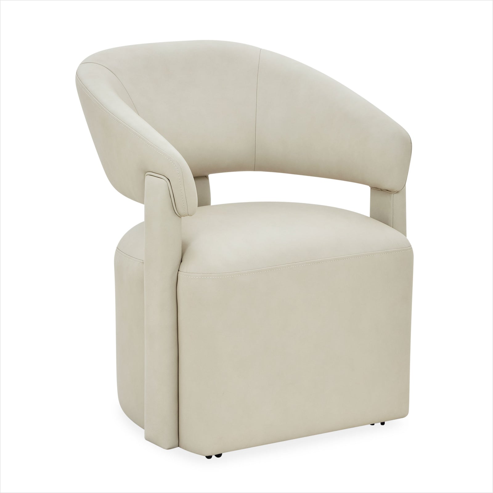 Olivia Arm Chair - Aline Pristine Leather