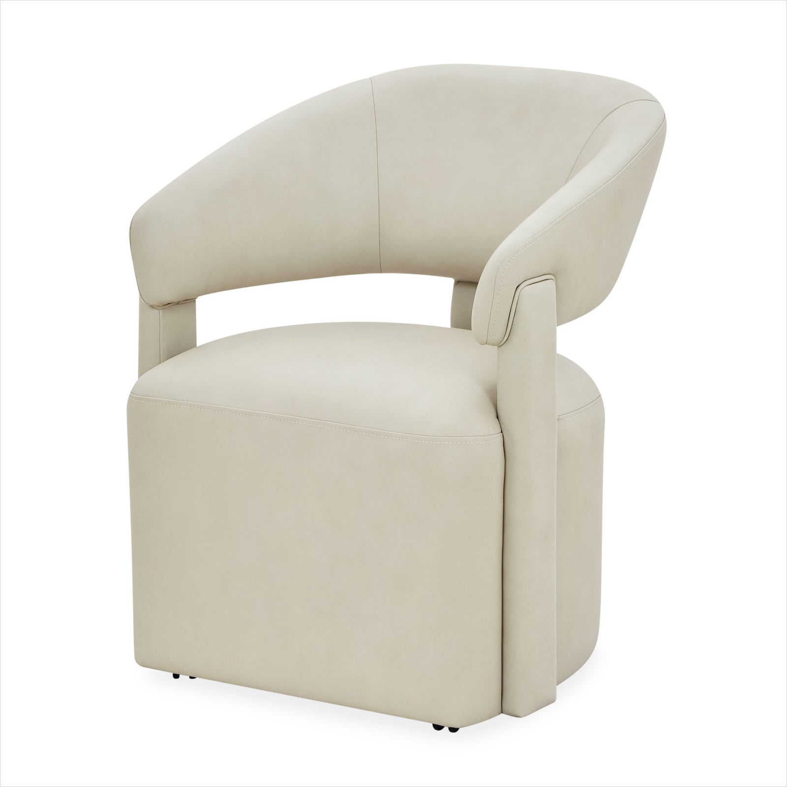 Olivia Arm Chair - Aline Pristine Leather