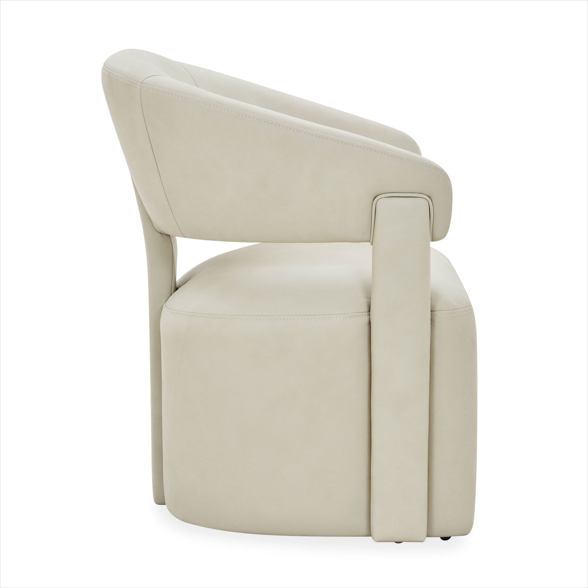 Olivia Arm Chair - Aline Pristine Leather