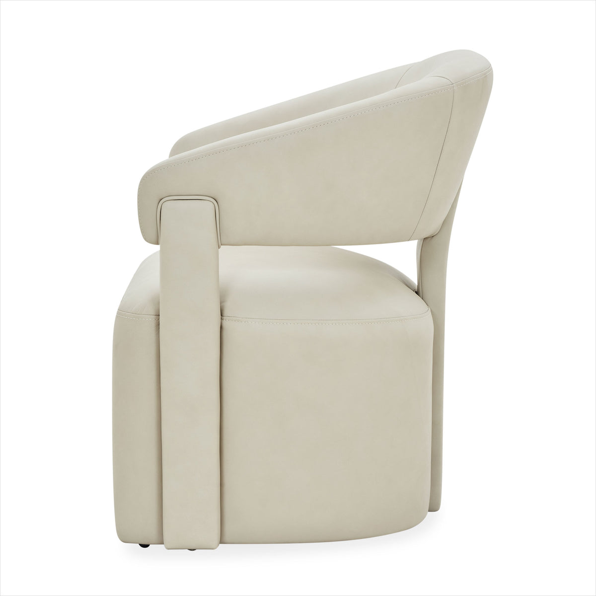 Olivia Arm Chair - Aline Pristine Leather