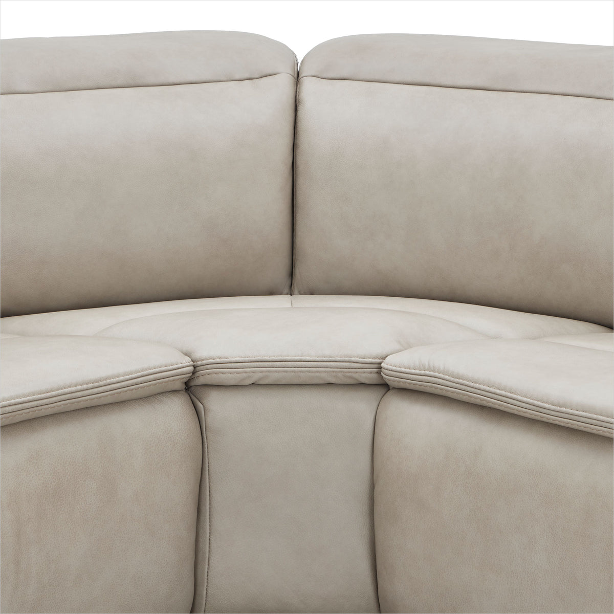 Oscar Sectional - Finch Slate Leather