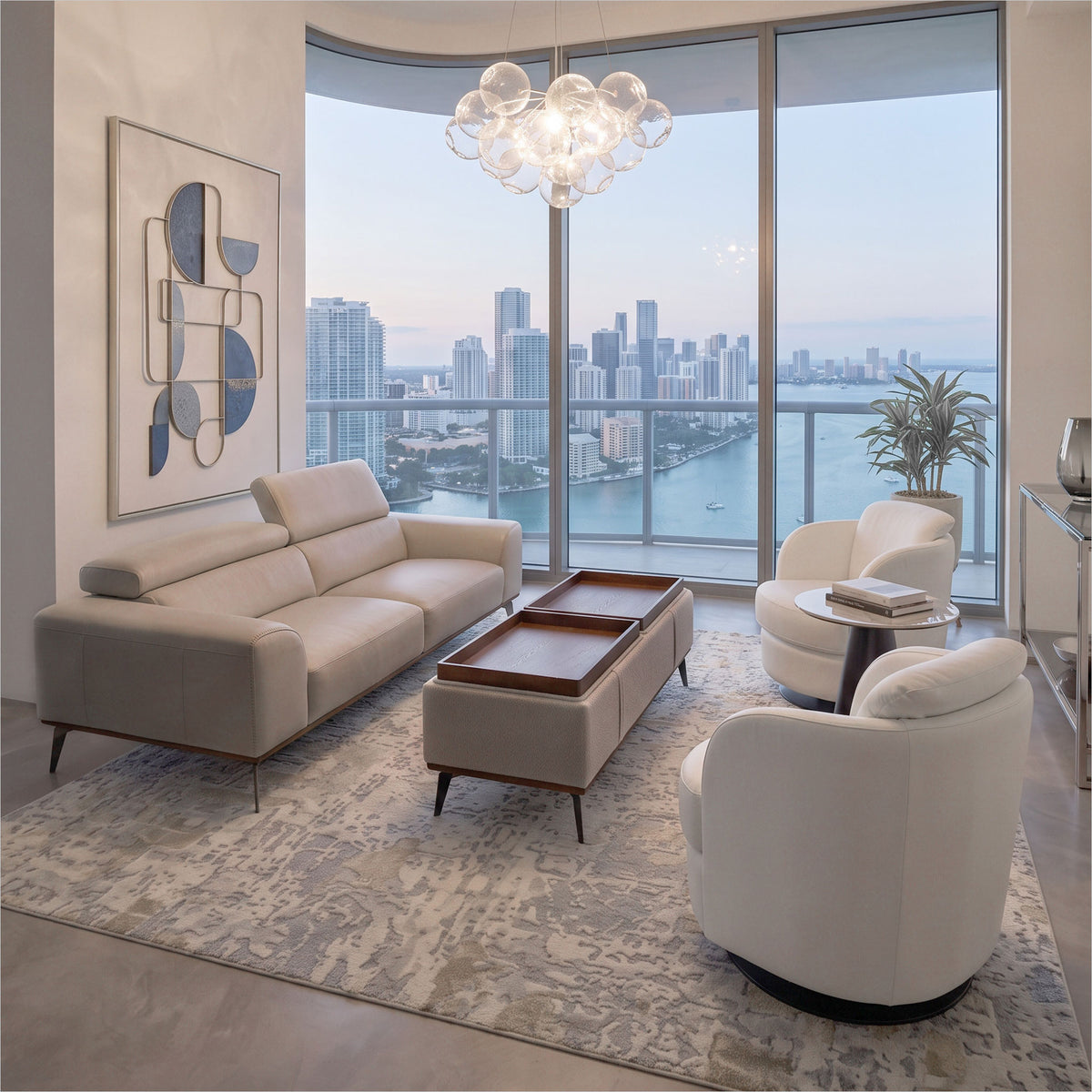 Oslo Sofa - Light Grey