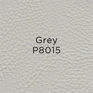 Rene Swivel Chair - Grey Leather