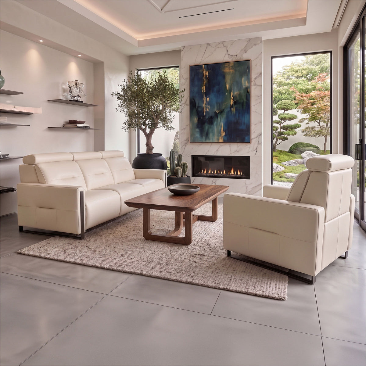Palermo Sofa - Ivory