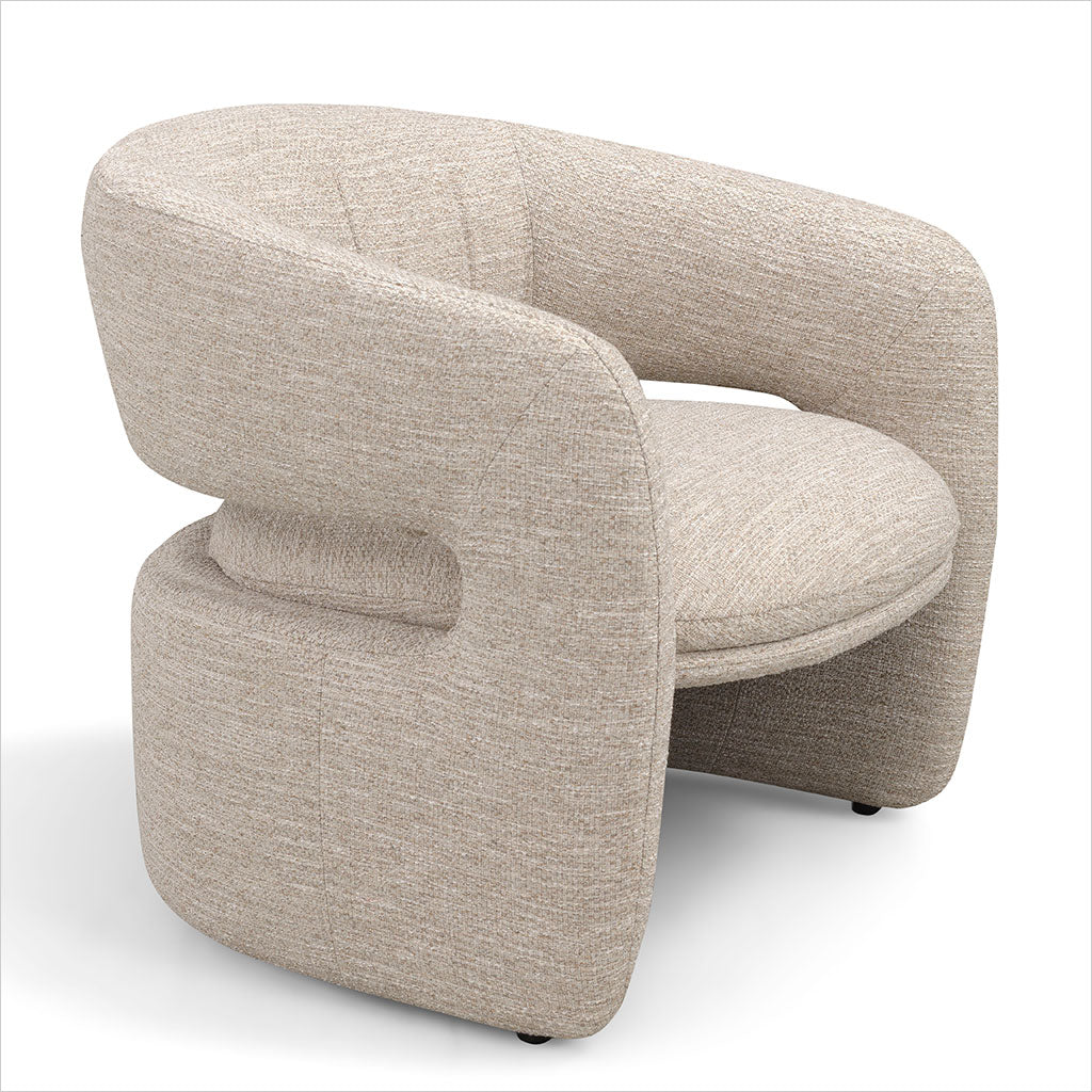 Alpina Occasional Chair - Cream Fabric