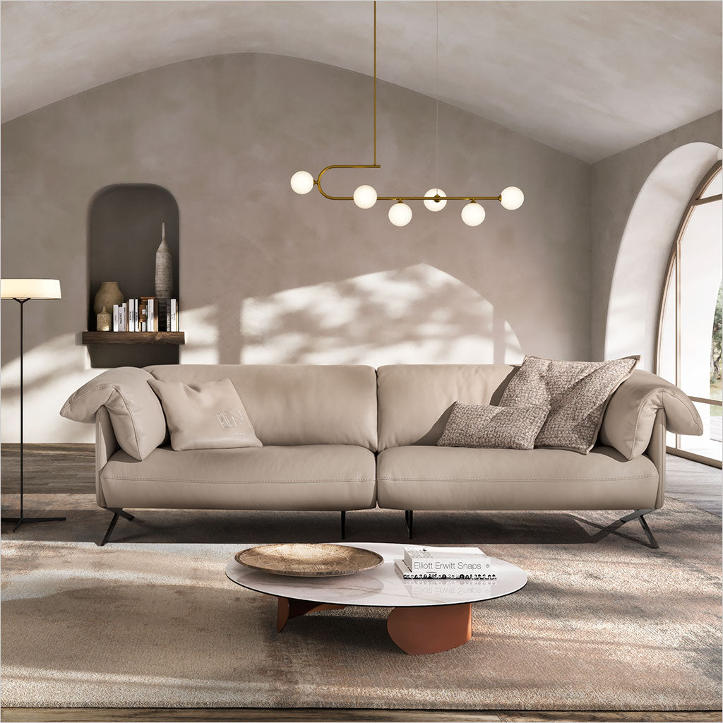Antonio Sofa - Sand - Scan Design | Modern and Contemporary Furniture Store