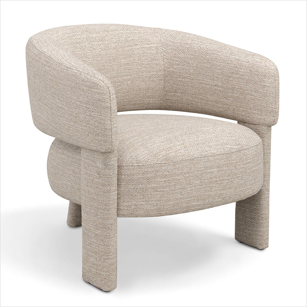Cassia Occasional Chair - Cream Fabric
