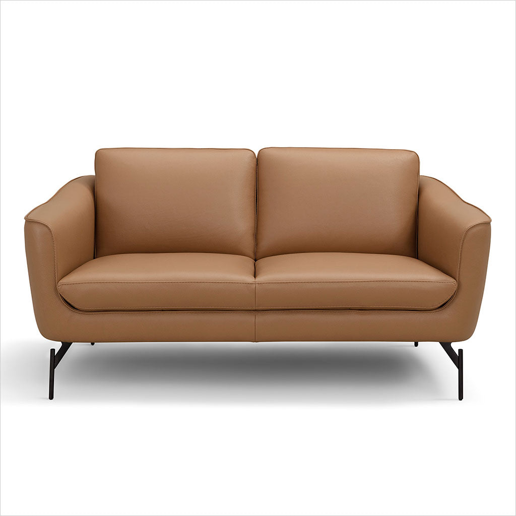 Chloe 2-Seater Sofa - Caramel