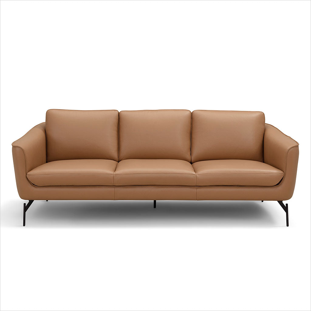 Chloe 3-Seater Sofa - Caramel