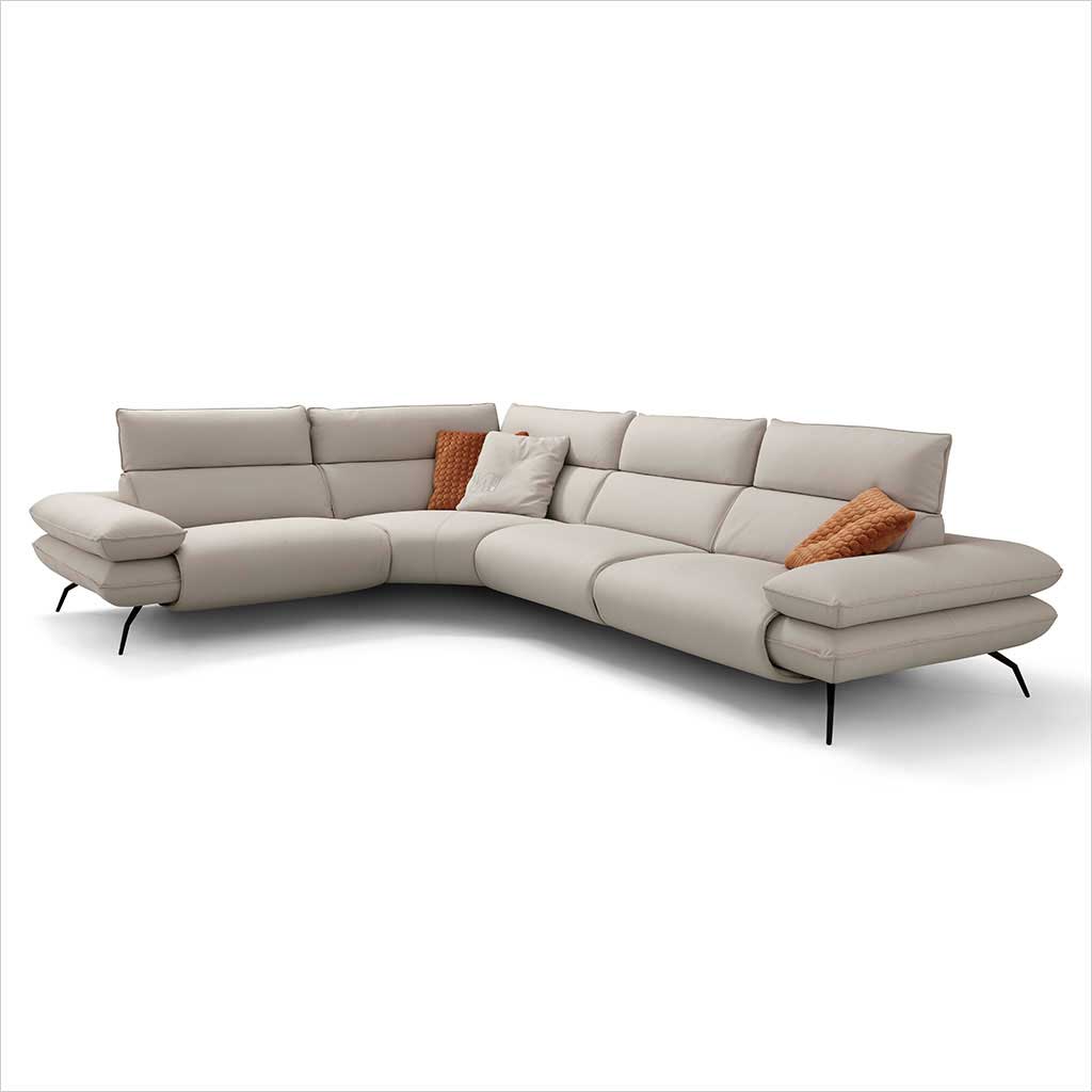 Dillon Sectional - Light Grey