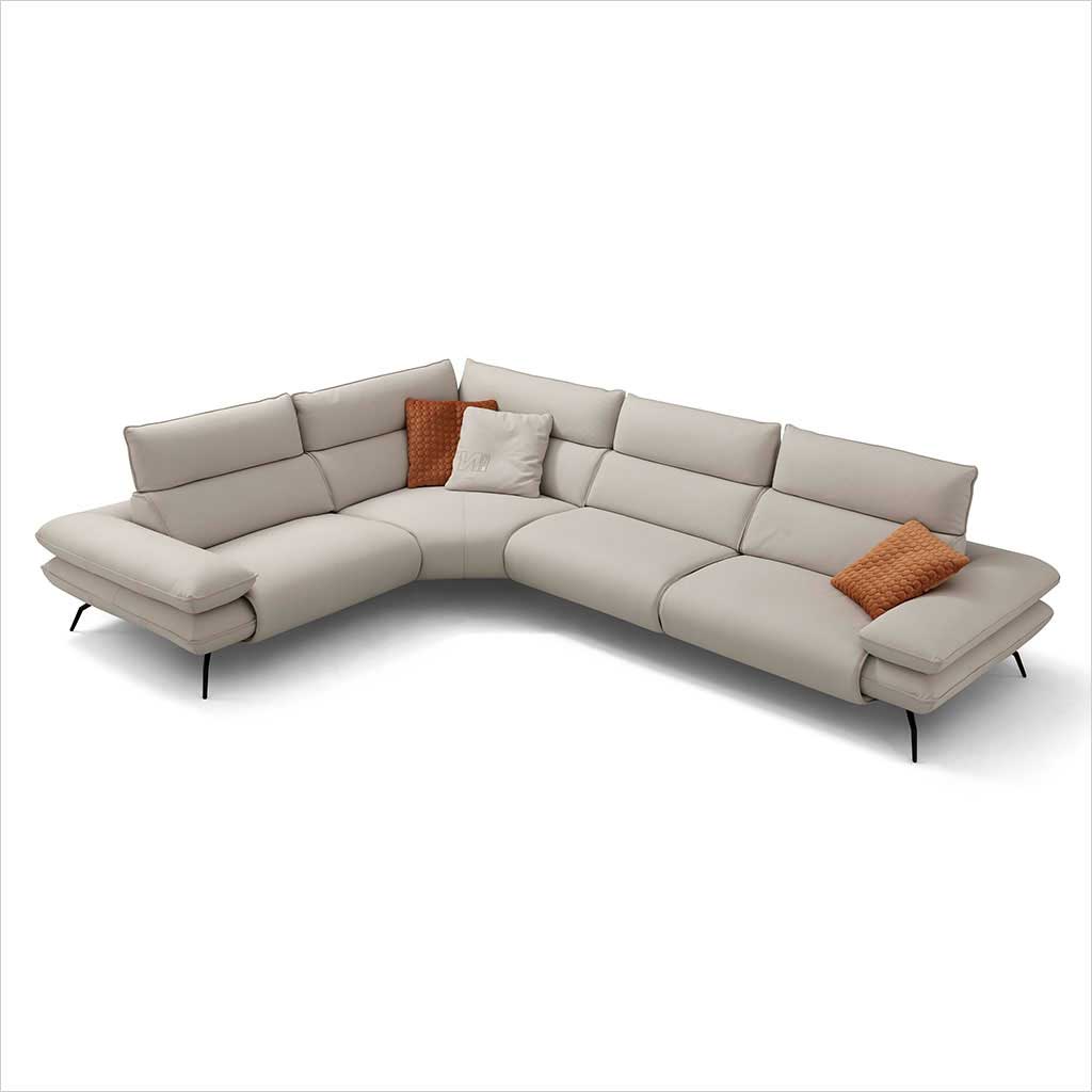 Dillon Sectional - Light Grey