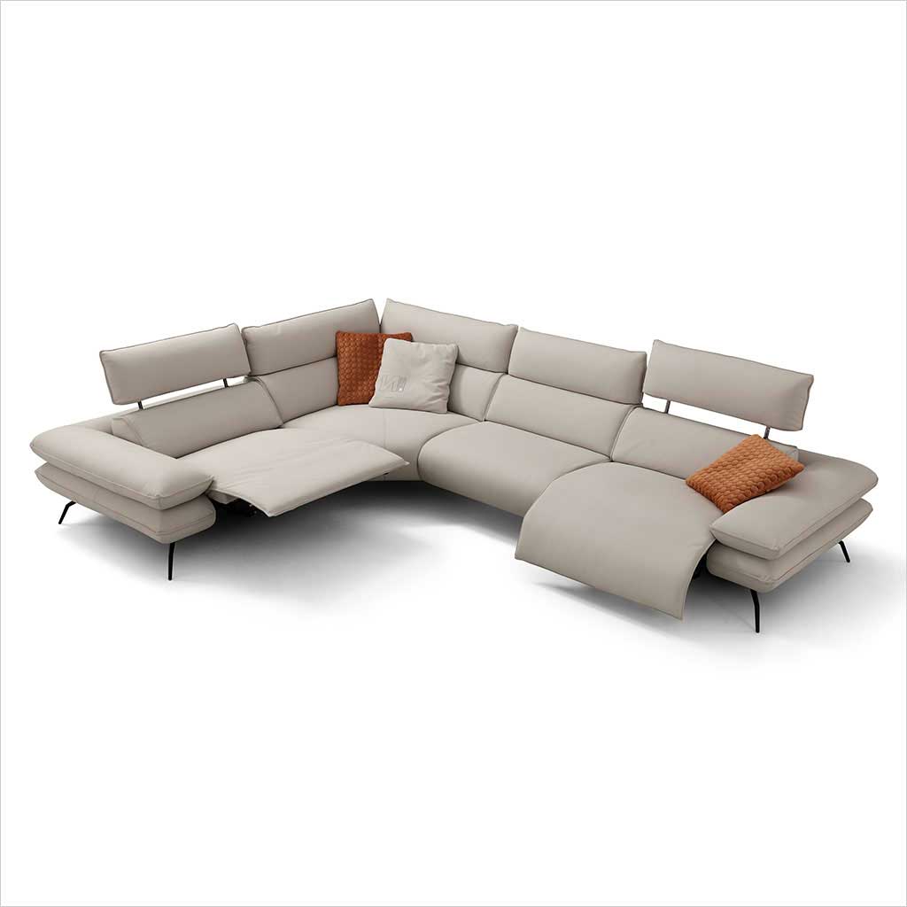 Dillon Sectional - Light Grey
