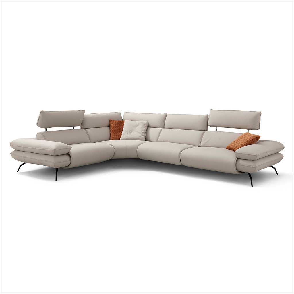 Dillon Sectional - Light Grey