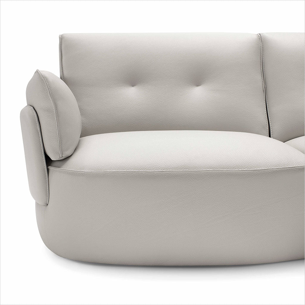 Domino Sectional - Light Grey