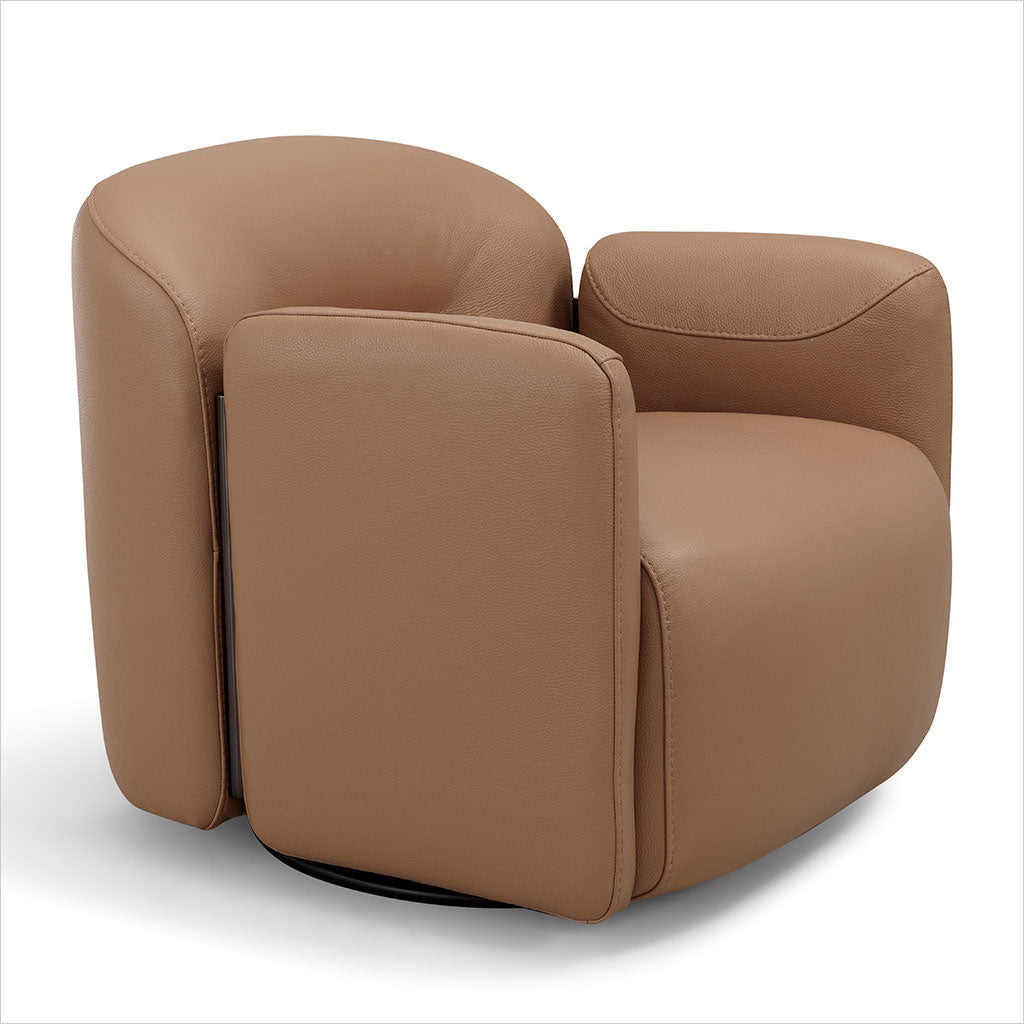 Lellani Occasional Chair - Caramel