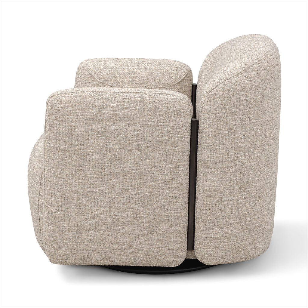 Lellani Occasional Chair - Cream Fabric