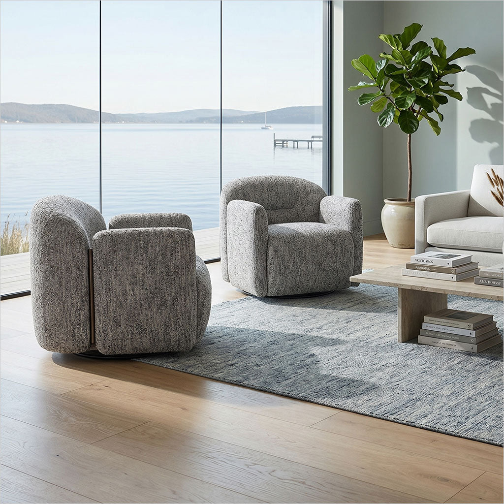 Lellani Occasional Chair - Ash Fabric