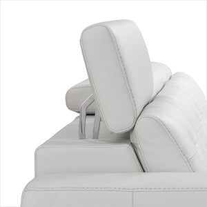 off-white leather sofa