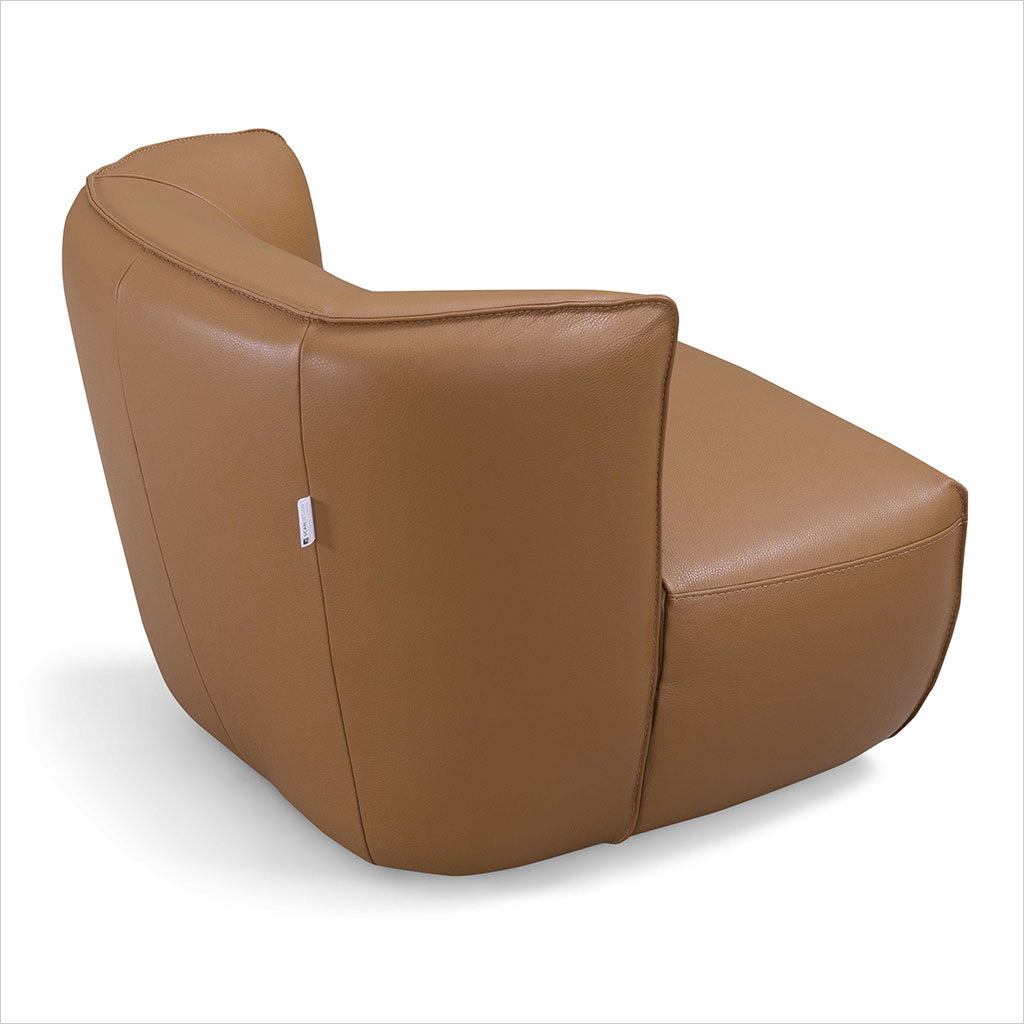 Solo Swivel Chair - Tobacco